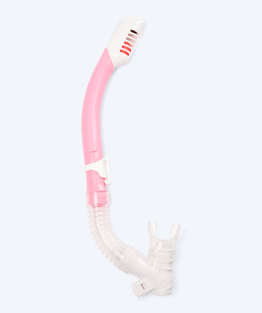Watery full-dry snorkel til børn - Triton - Pink