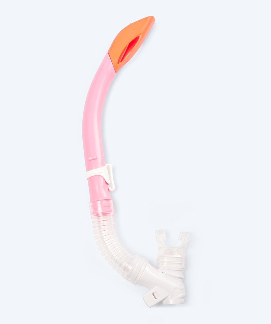 Watery semi-dry snorkel til børn - Triton - Pink