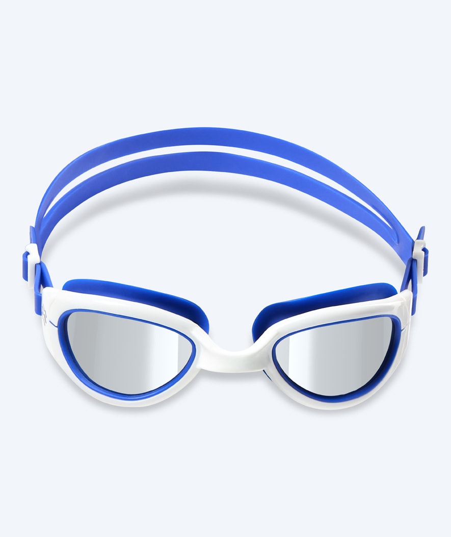Watery motions svømmebriller - Wade Mirror - Blå/sølv