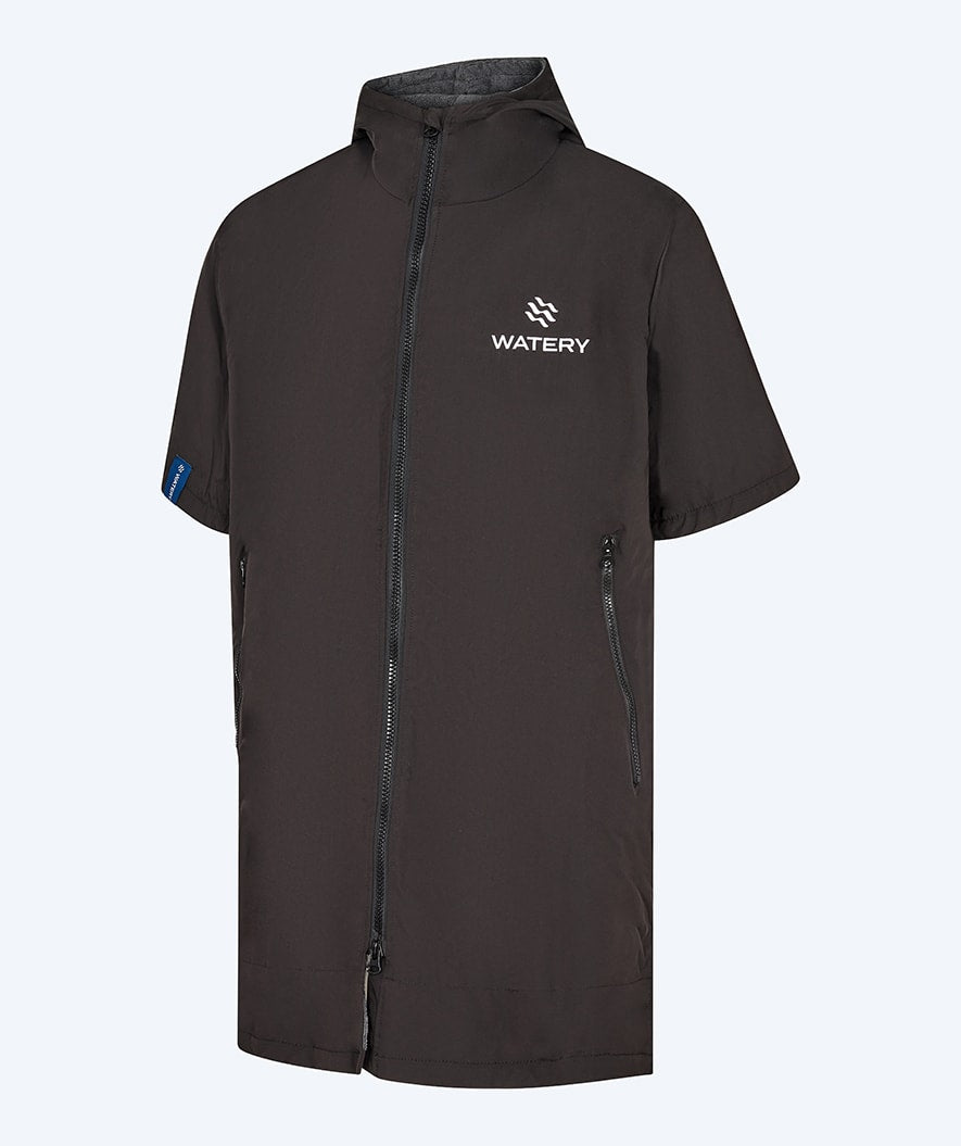 Watery Surf poncho - Waterproof - Sort