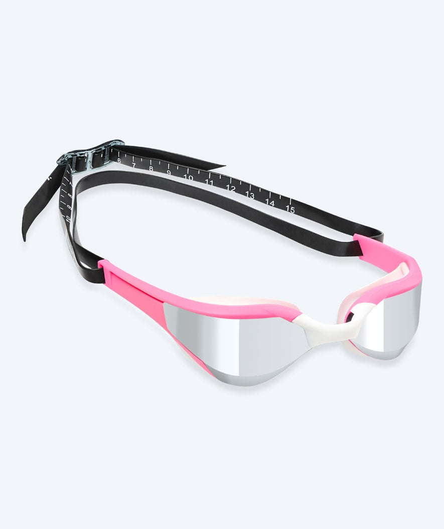 Watery svømmebriller - Instinct Elite Mirror - Pink/sølv