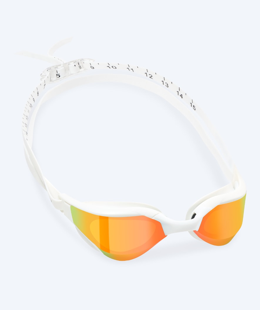Watery svømmebriller - Instinct Ultra Mirror - Hvid/guld