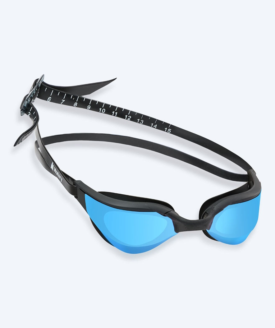 Watery svømmebriller - Instinct Ultra Mirror - Sort/blå