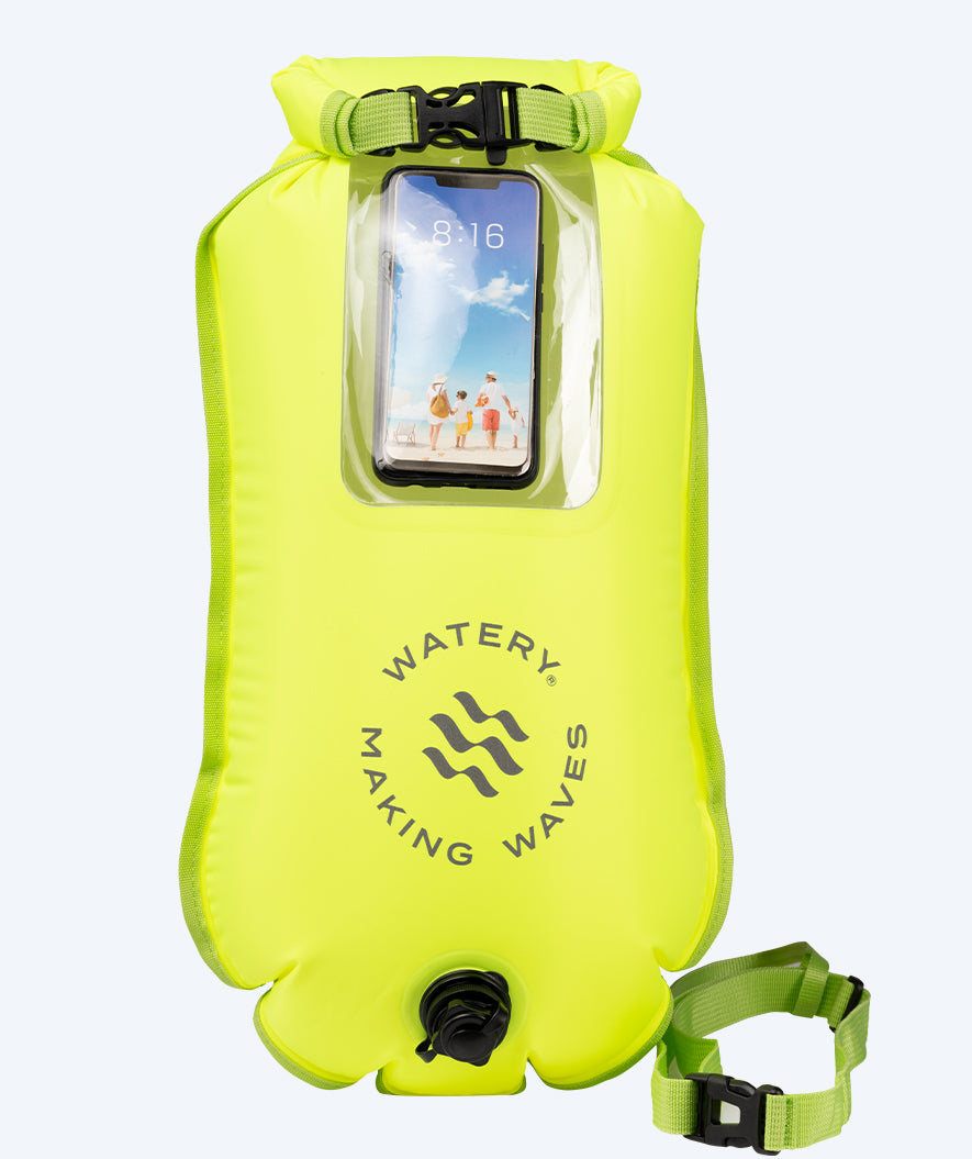 Watery havtaske til svømning - Window 28L - Fluo Gul