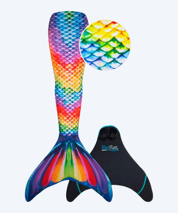Fin Fun havfruehale til voksne - Sæt - Rainbow Reef