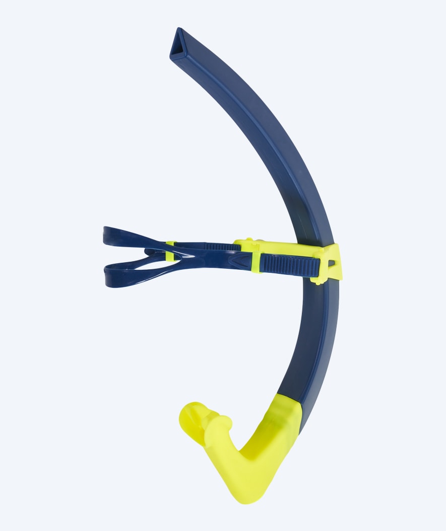 Aquasphere centersnorkel til børn (4-14) - Focus Small Fit - Mørkeblå/gul