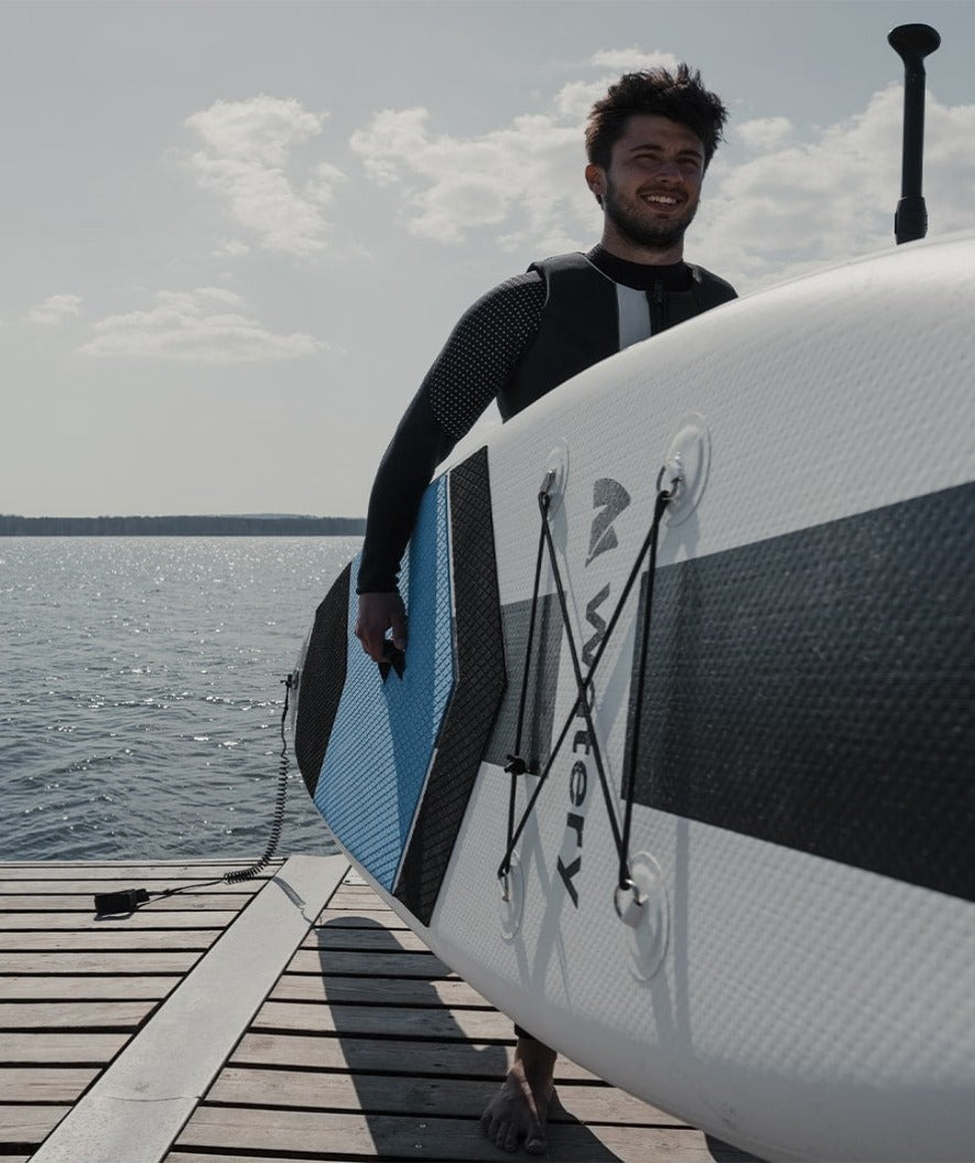 Pakketilbud: 4x Watery Global oppustelig SUP PaddleBoard 10'6